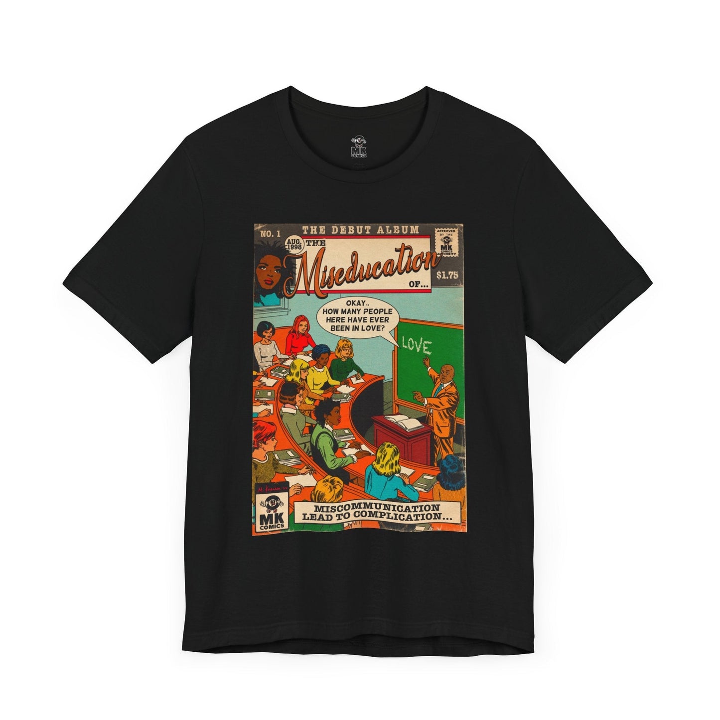 The Miseducation of… - Unisex Jersey Short Sleeve Tee Fine Art Of MK