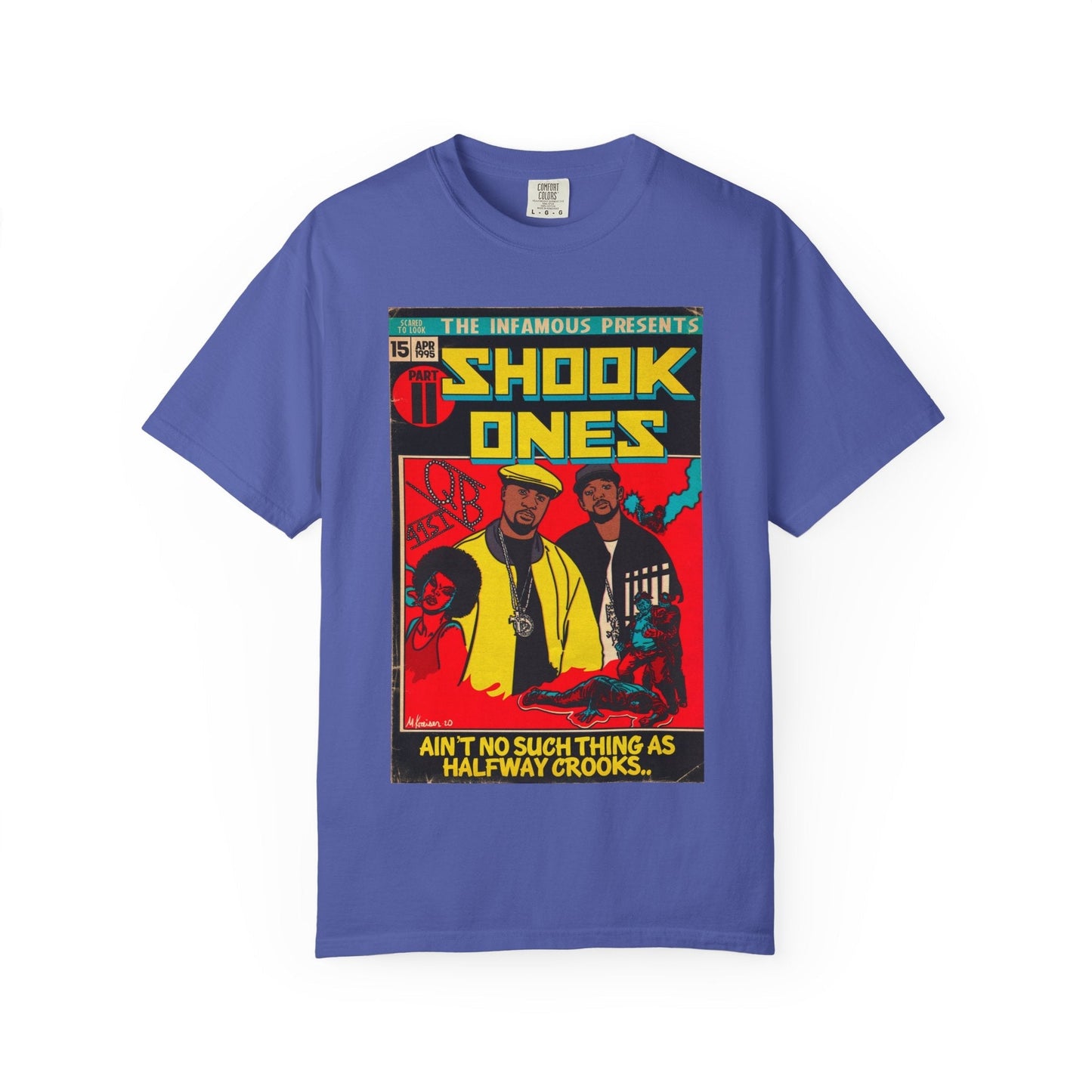 Shook Ones - Unisex Comfort Colors T-shirt Fine Art Of MK