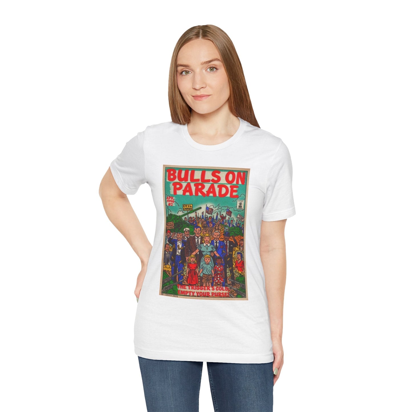 Bulls Parade - Jersey Short Sleeve Tee Fine Art Of MK