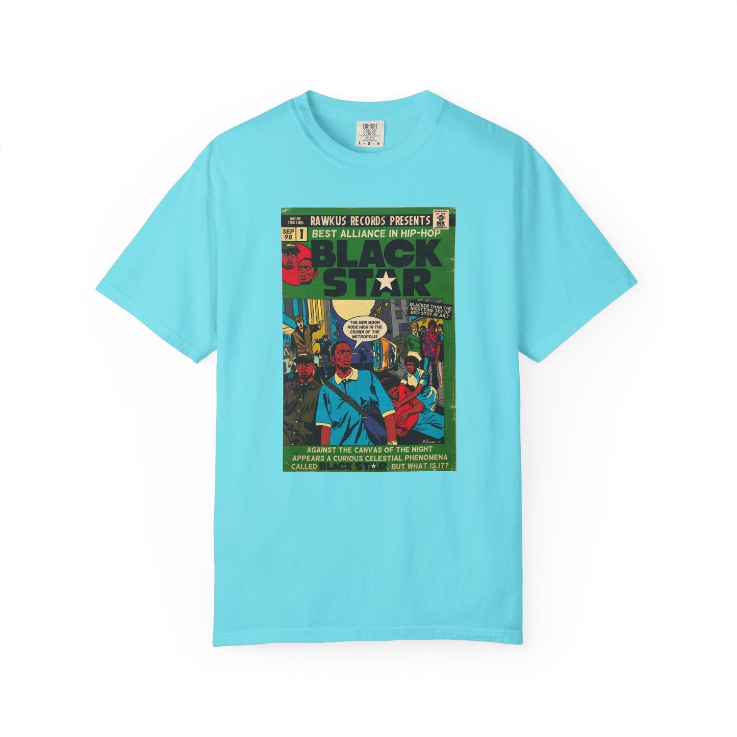Black Star - Unisex Comfort Colors T-shirt Fine Art Of MK