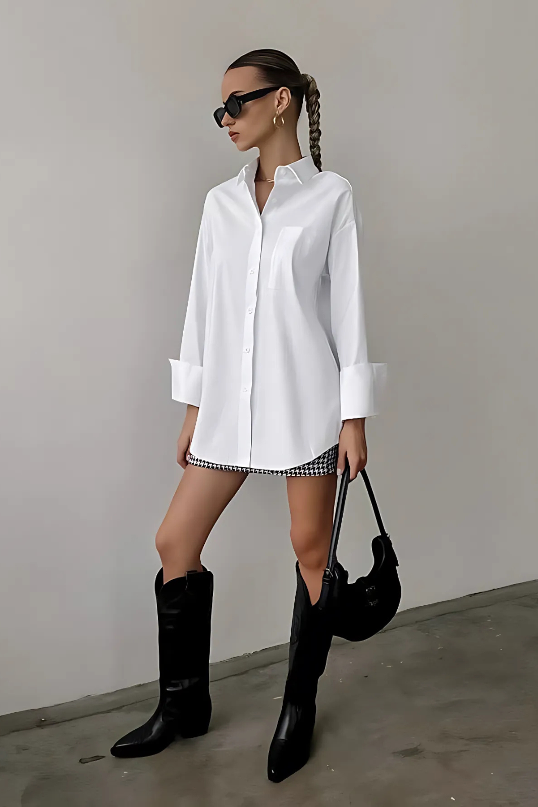 Fifth Avenue Oversized Shirt Luxe and Allure