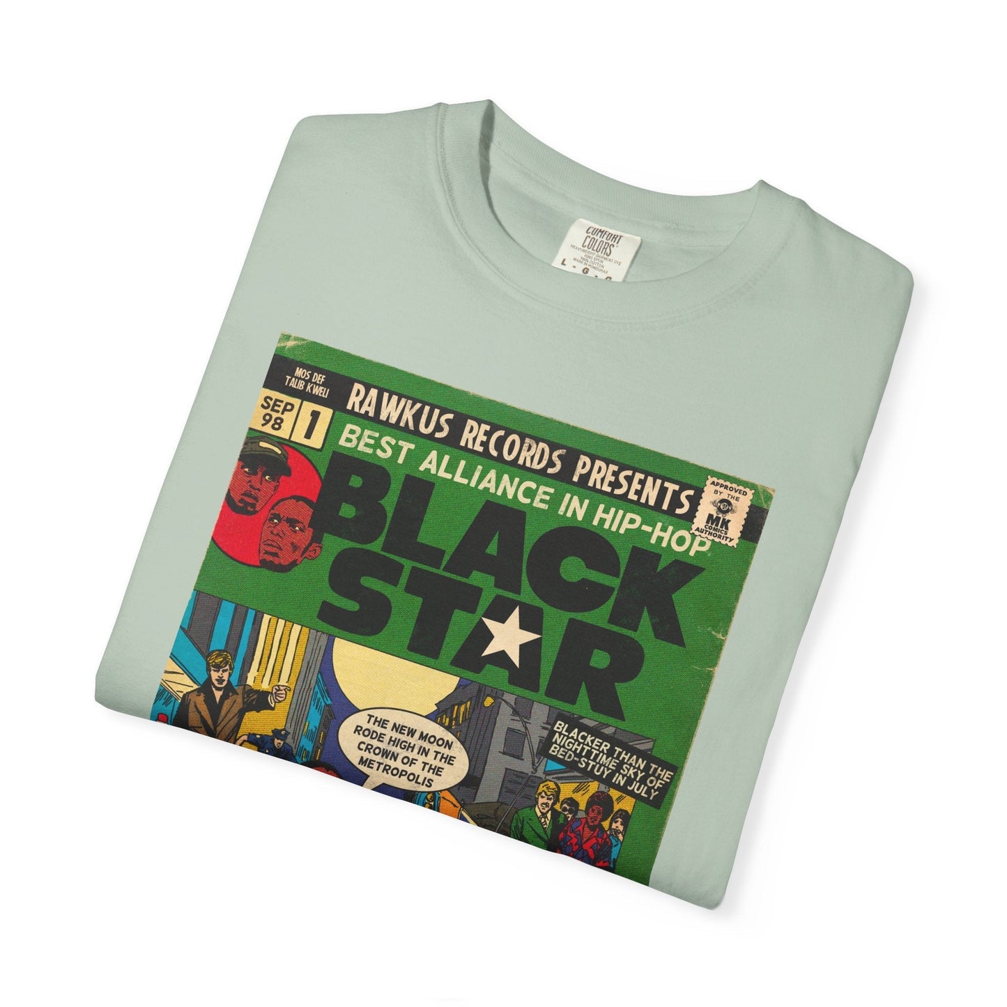 Black Star - Unisex Comfort Colors T-shirt Fine Art Of MK