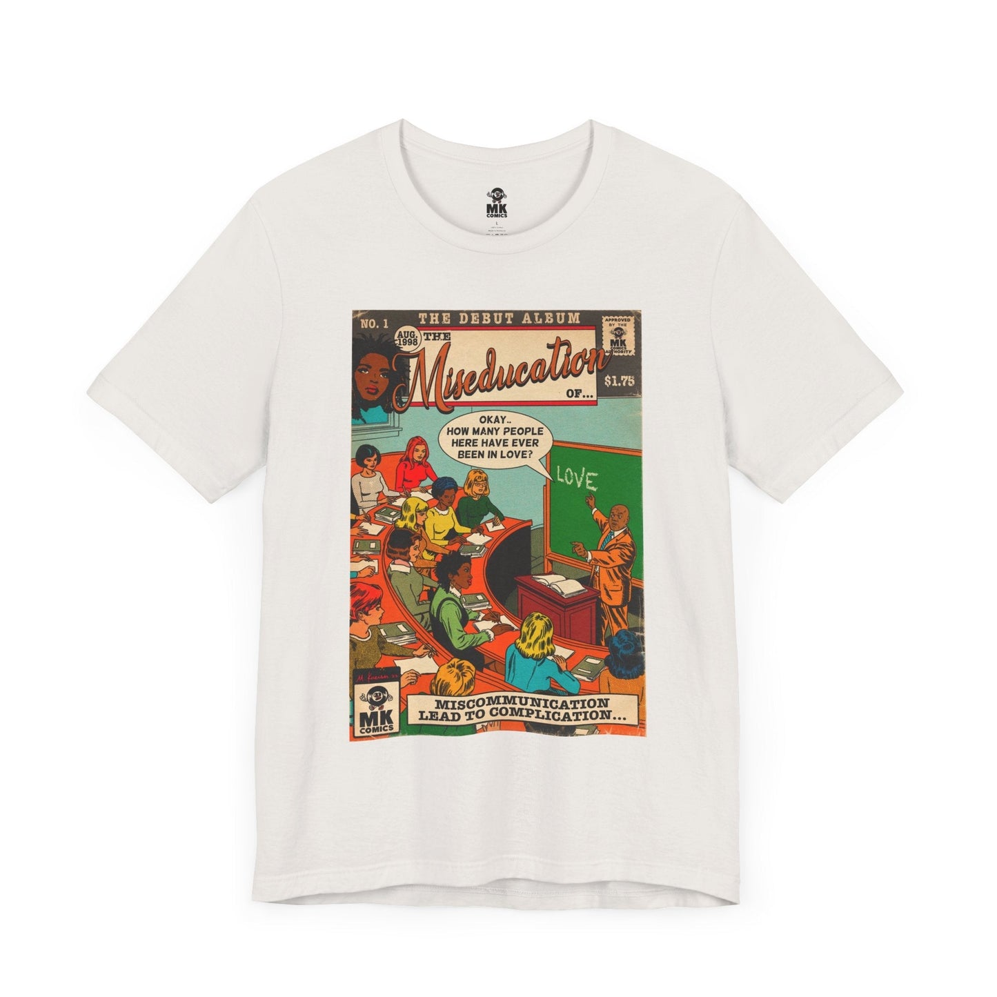 The Miseducation of… - Unisex Jersey Short Sleeve Tee Fine Art Of MK