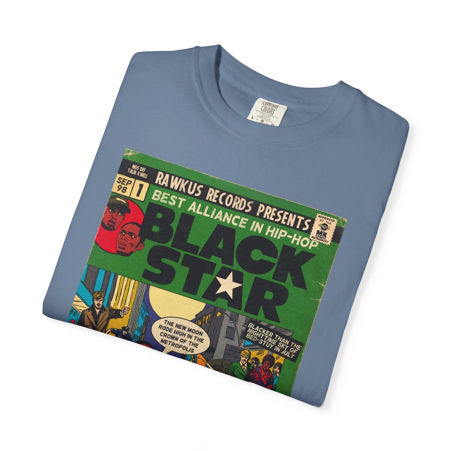 Black Star - Unisex Comfort Colors T-shirt Fine Art Of MK