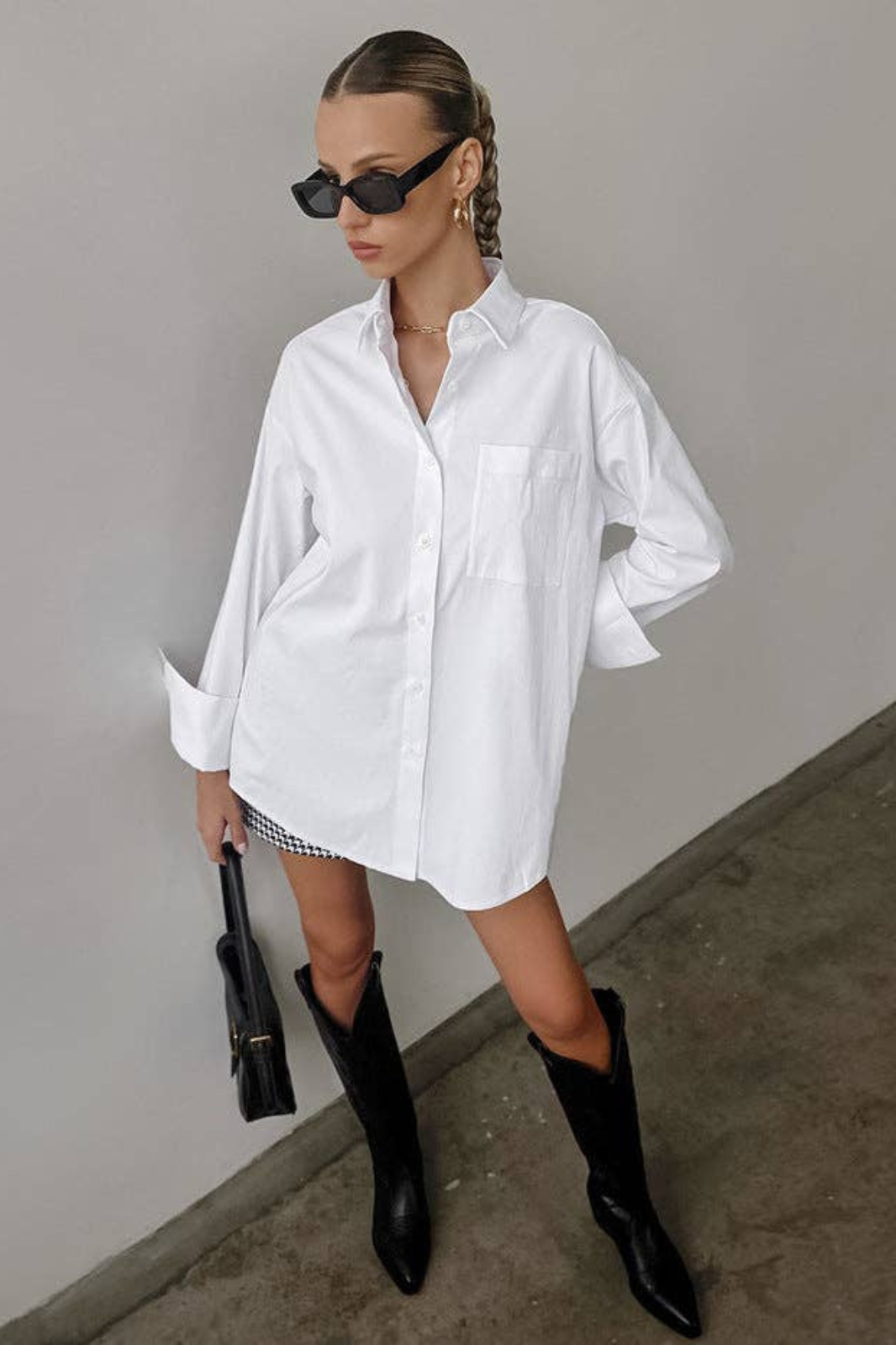 Fifth Avenue Oversized Shirt Luxe and Allure