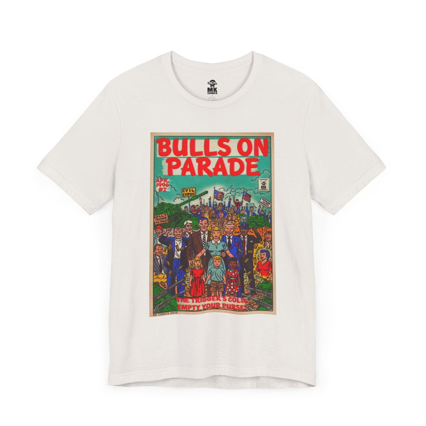 Bulls Parade - Jersey Short Sleeve Tee Fine Art Of MK
