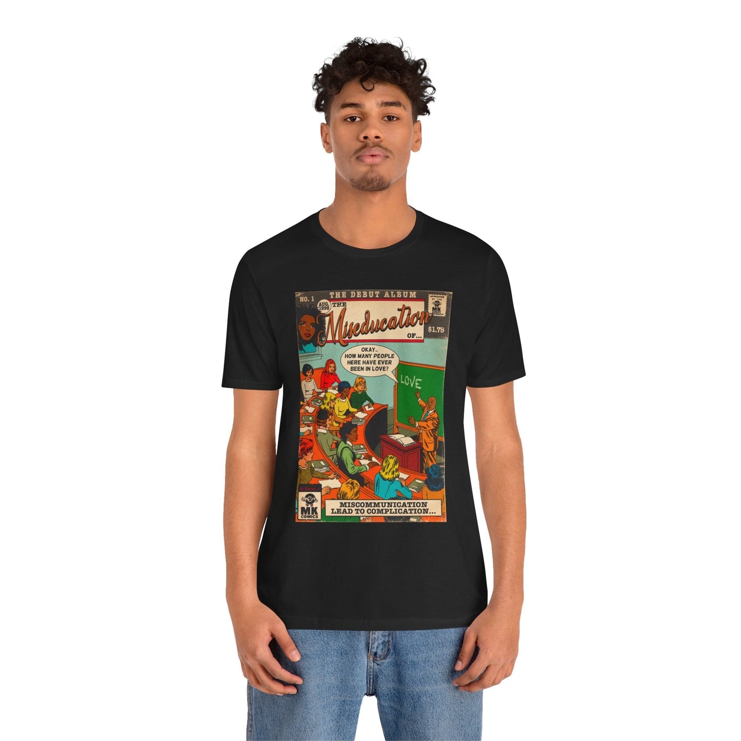 The Miseducation of… - Unisex Jersey Short Sleeve Tee Fine Art Of MK