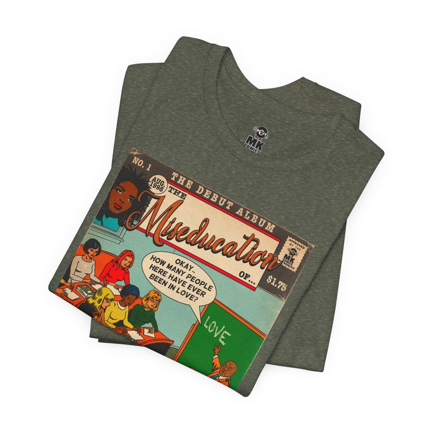 The Miseducation of… - Unisex Jersey Short Sleeve Tee Fine Art Of MK