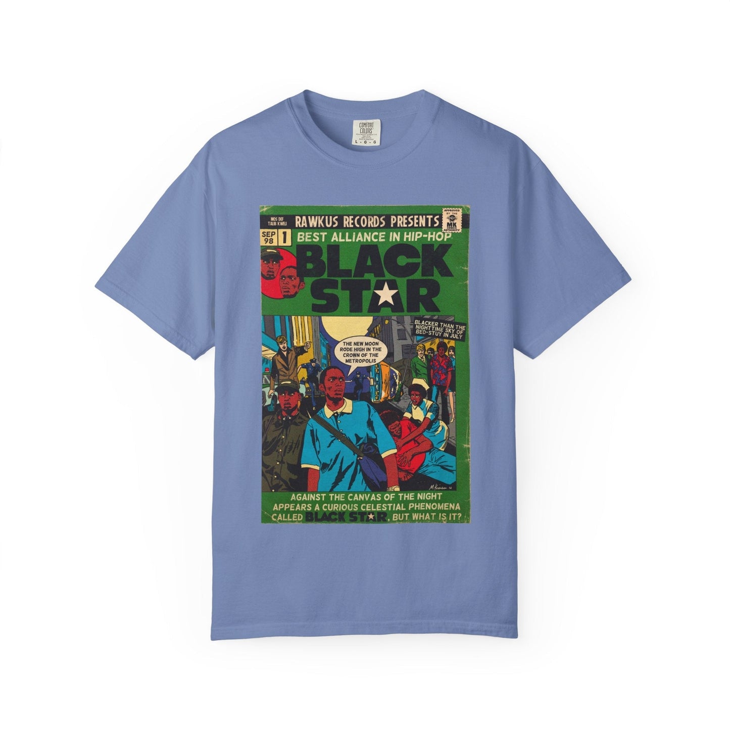 Black Star - Unisex Comfort Colors T-shirt Fine Art Of MK