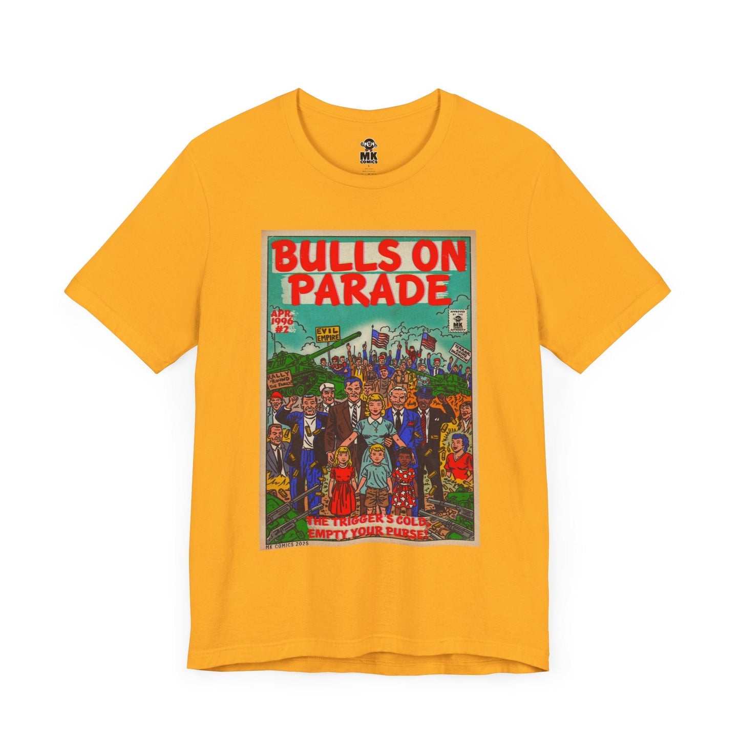 Bulls Parade - Jersey Short Sleeve Tee Fine Art Of MK
