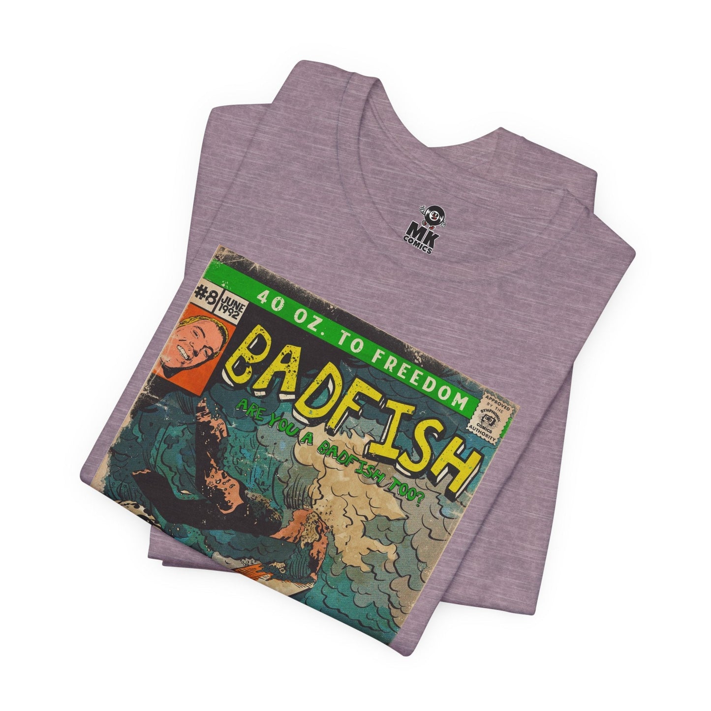 Badfish - Unisex Jersey Short Sleeve Tee Fine Art Of MK