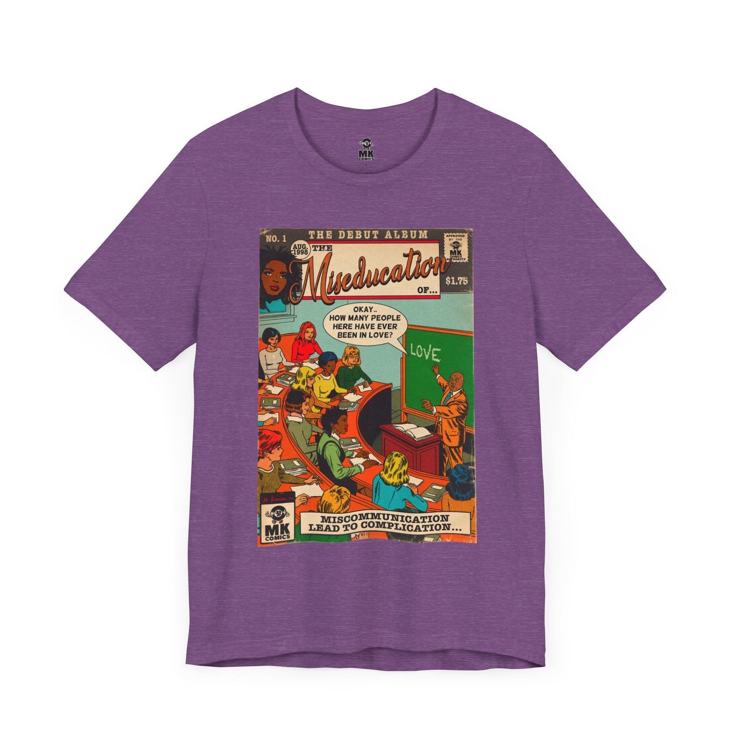 The Miseducation of… - Unisex Jersey Short Sleeve Tee Fine Art Of MK