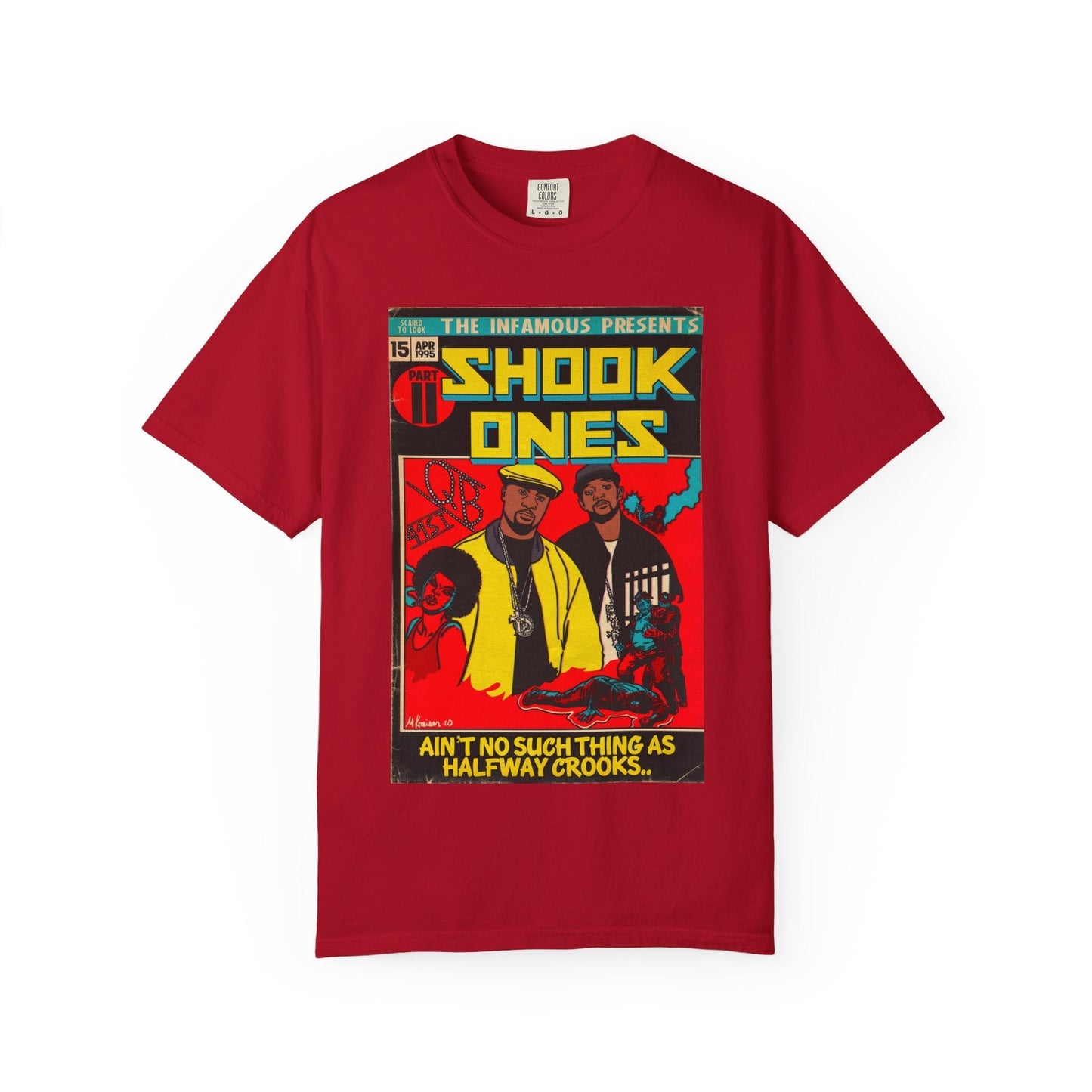 Shook Ones - Unisex Comfort Colors T-shirt Fine Art Of MK
