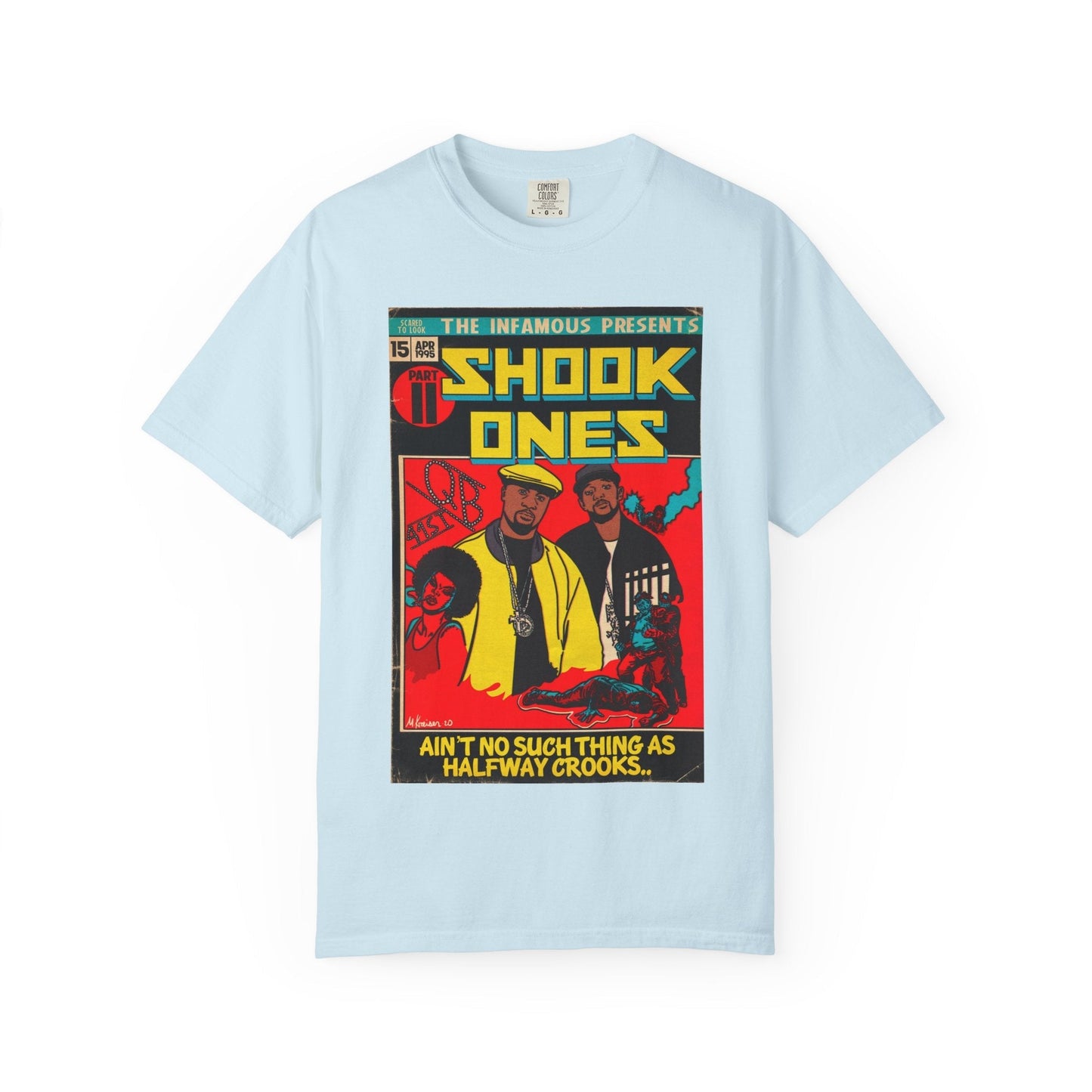 Shook Ones - Unisex Comfort Colors T-shirt Fine Art Of MK