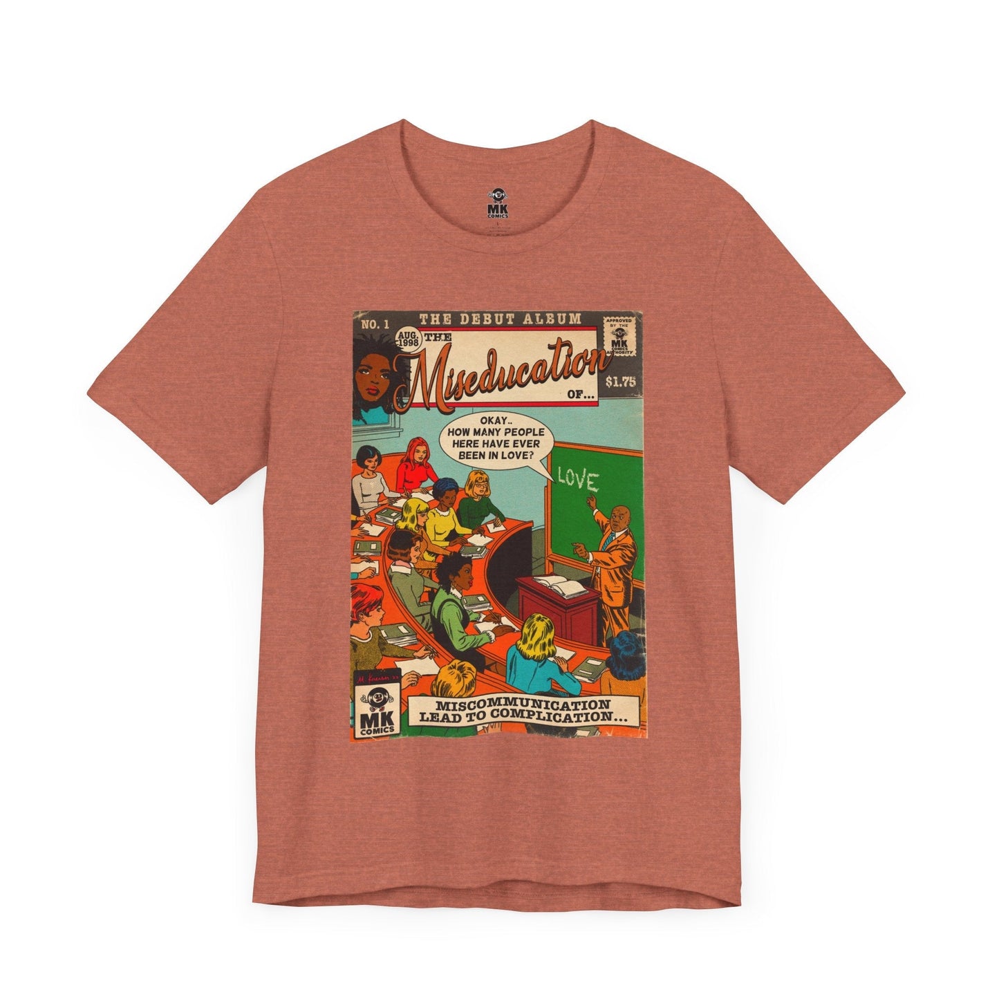 The Miseducation of… - Unisex Jersey Short Sleeve Tee Fine Art Of MK