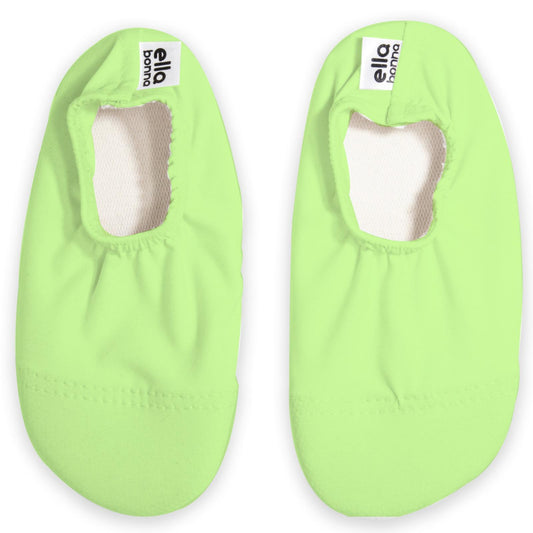 Non-Slip Sole, Unisex Baby, Children's Sea Shoes, Pool Booties, Light Green Ella Bonna Baby