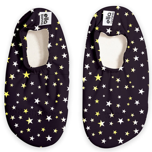 Non-Slip Sole, Unisex Baby, Children's Sea Shoes, Pool Booties, Gold Star Ella Bonna Baby