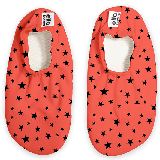 Non-Slip Sole, Unisex Baby, Children's Sea Shoes, Pool Booties, Black Star Ella Bonna Baby