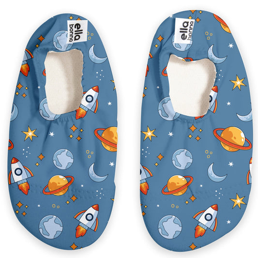 Non-Slip Sole, Unisex Baby, Children's Sea Shoes, Pool Booties, Space Ella Bonna Baby