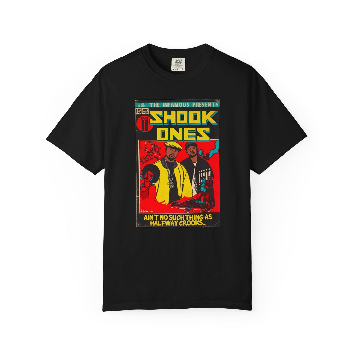 Shook Ones - Unisex Comfort Colors T-shirt Fine Art Of MK