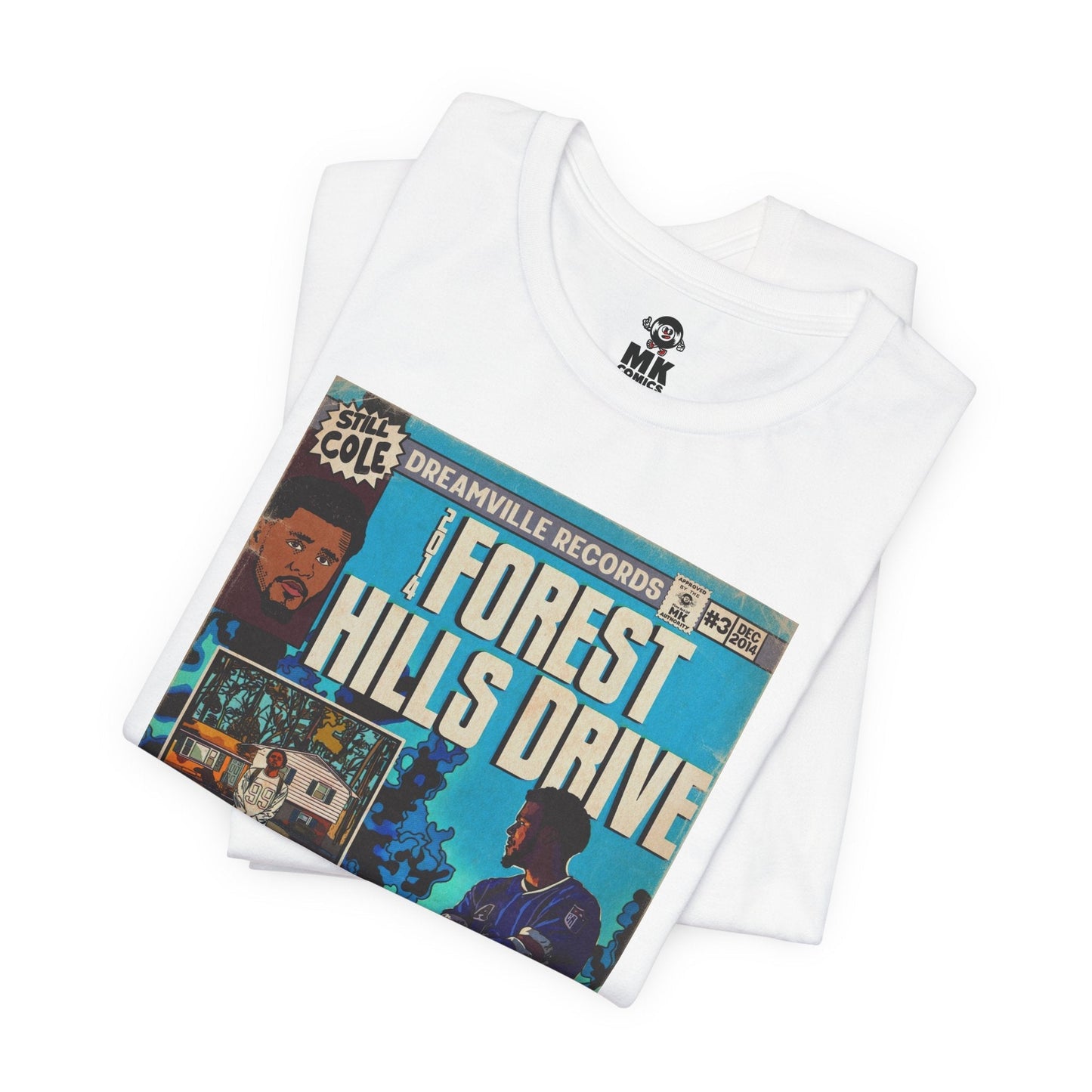 2014 Forest Hills Drive - Comic Book Art - Unisex Jersey Short Sleeve Tee Fine Art Of MK