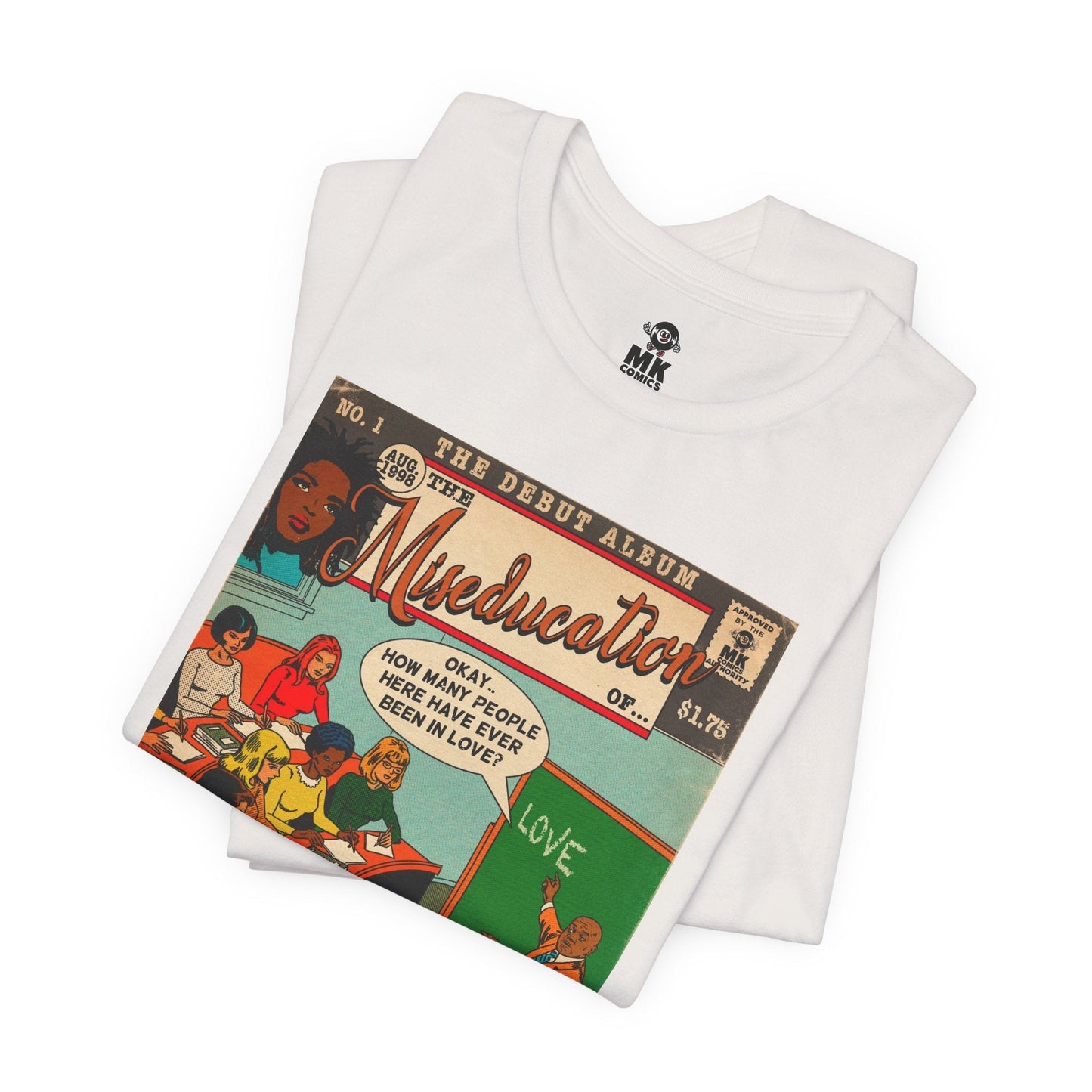 The Miseducation of… - Unisex Jersey Short Sleeve Tee Fine Art Of MK