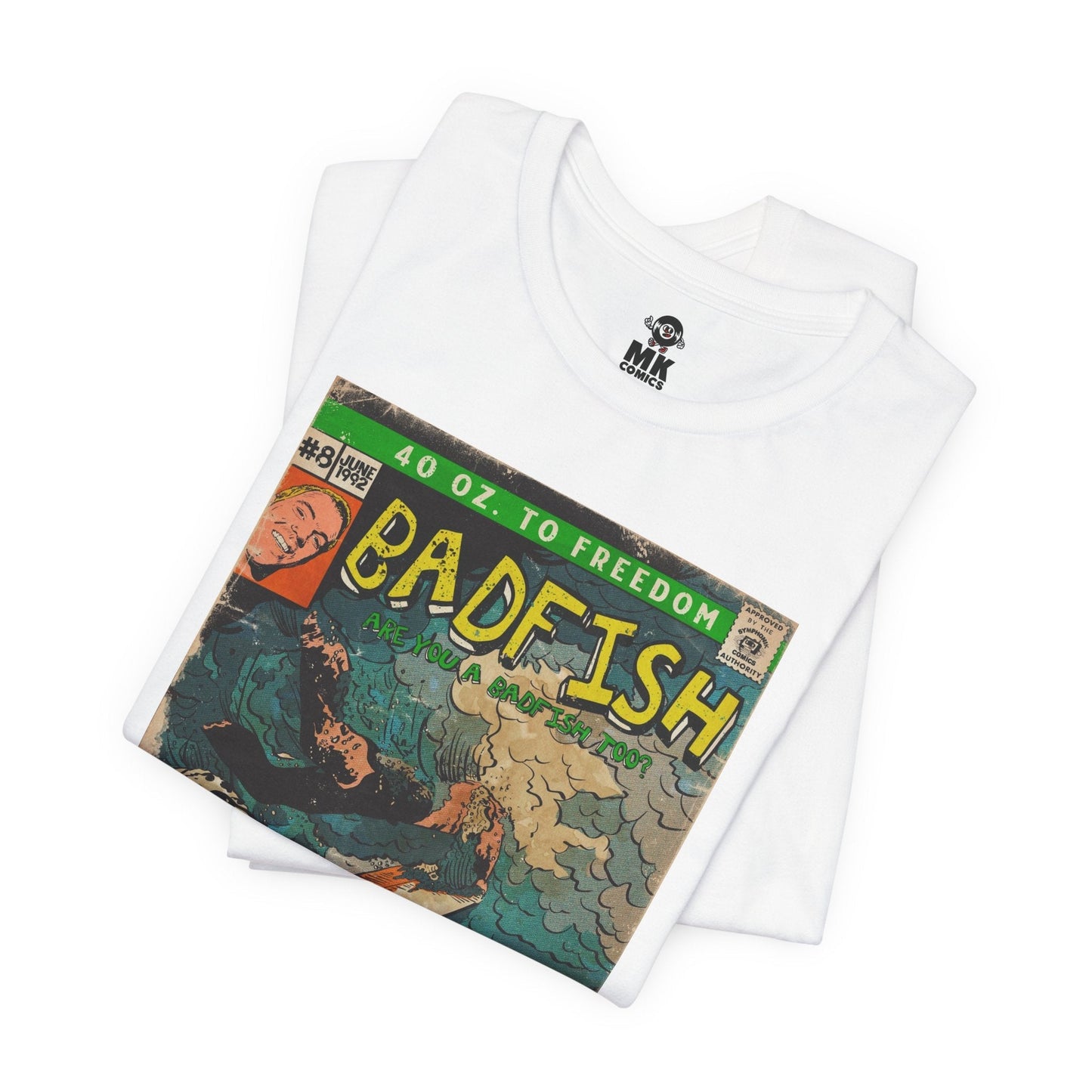 Badfish - Unisex Jersey Short Sleeve Tee Fine Art Of MK