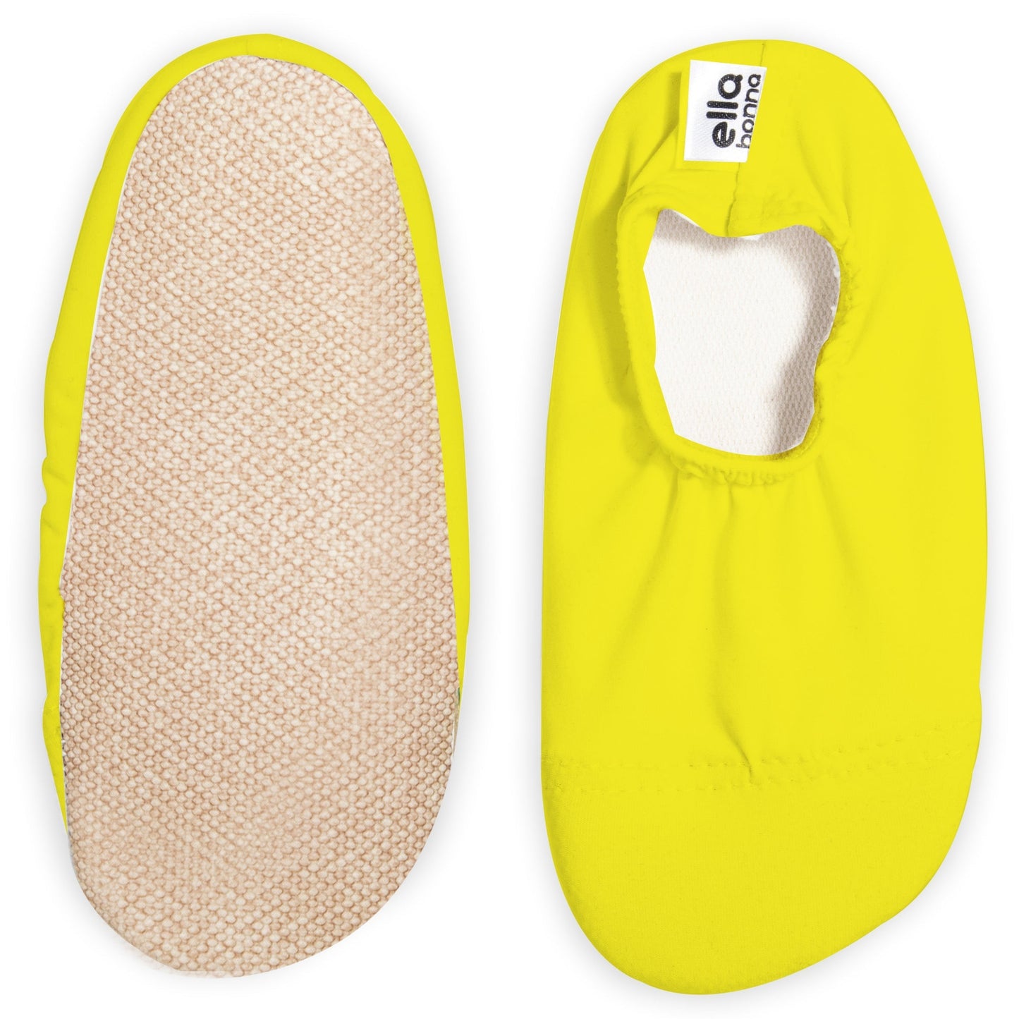 Non-Slip Sole, Unisex Baby, Children's Sea Shoes, Pool Booties, Yellow Ella Bonna Baby