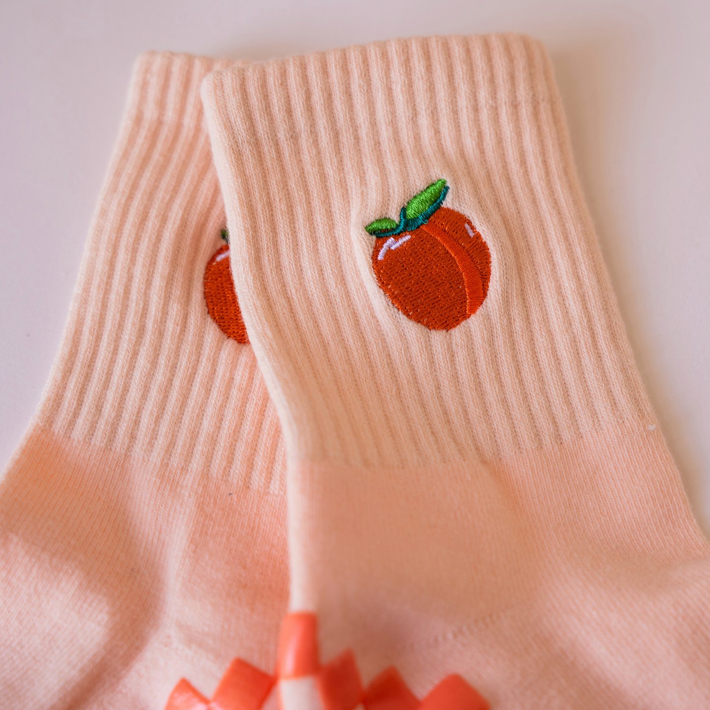 The Just Peachy Grip Sock Revel