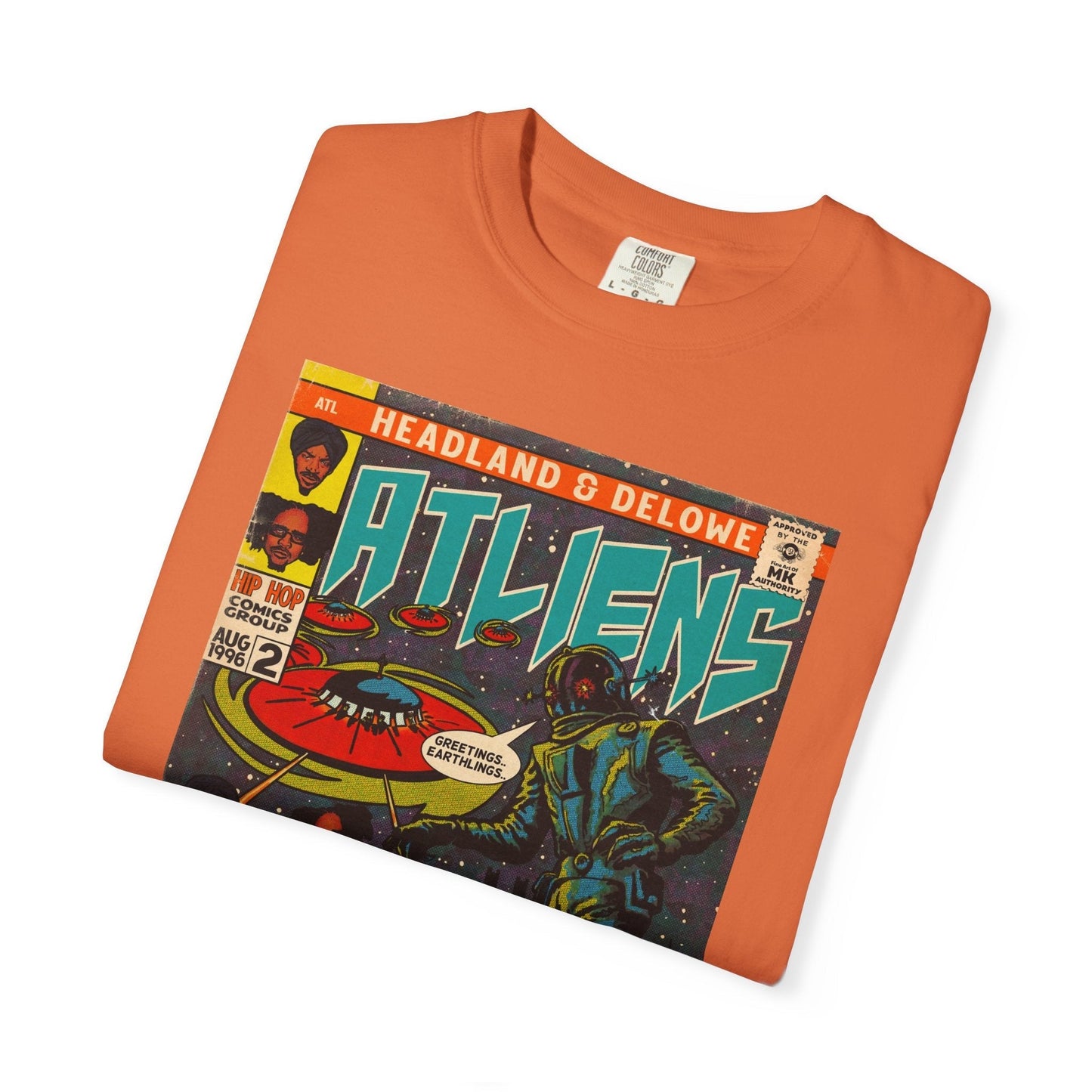 ATLiens - 2 Dope Boyz in a Cadillac - Unisex Comfort Colors T-shirt Fine Art Of MK
