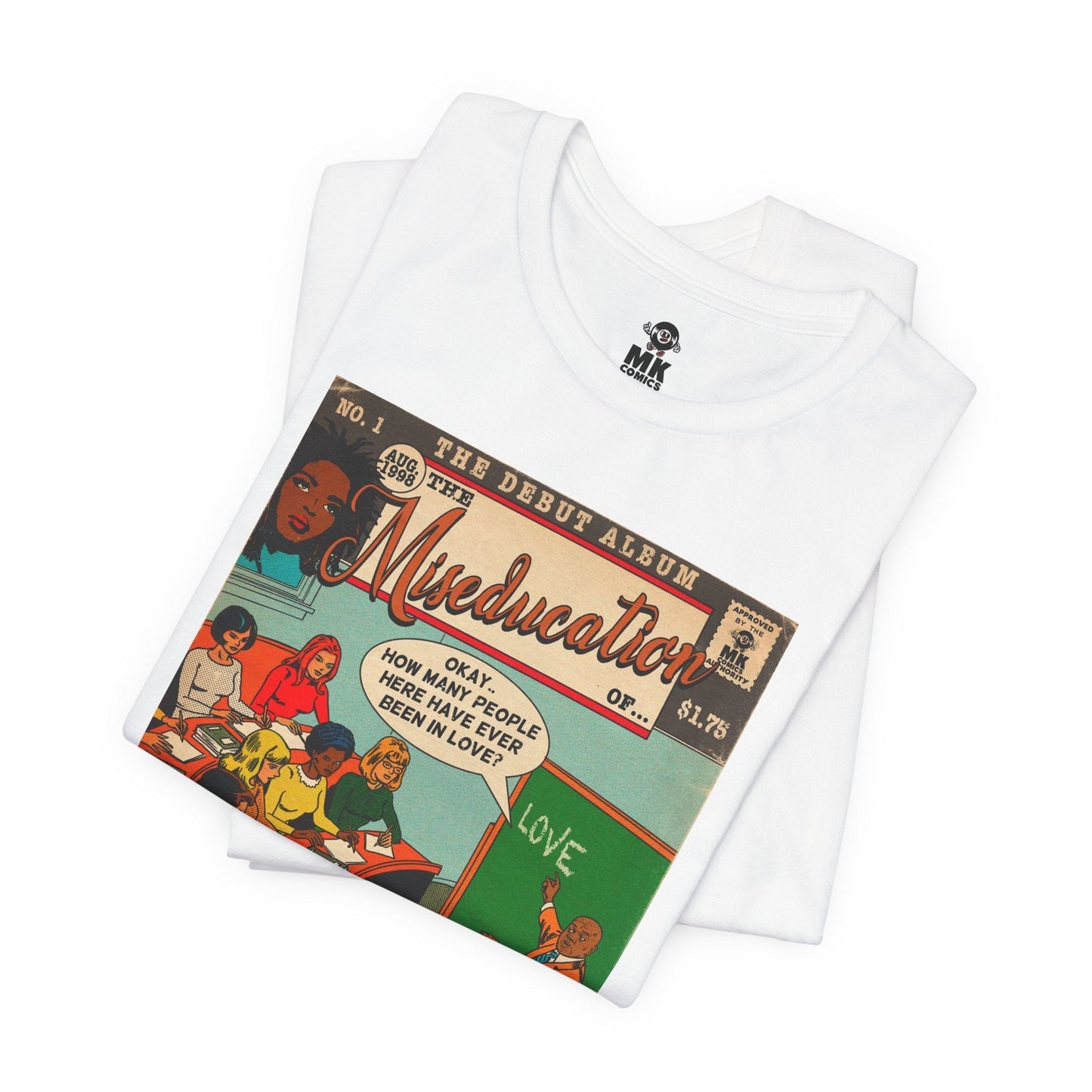 The Miseducation of… - Unisex Jersey Short Sleeve Tee Fine Art Of MK