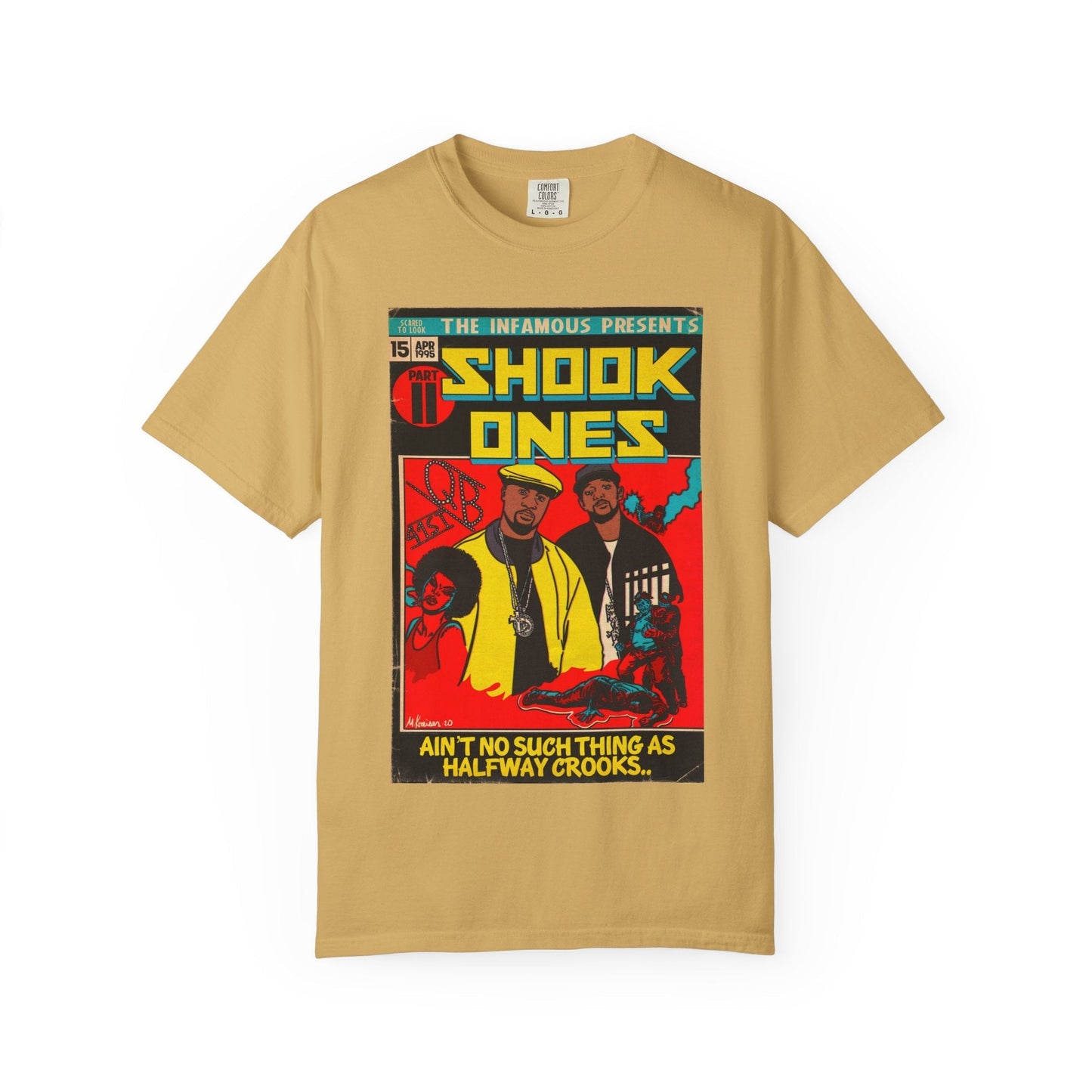 Shook Ones - Unisex Comfort Colors T-shirt Fine Art Of MK