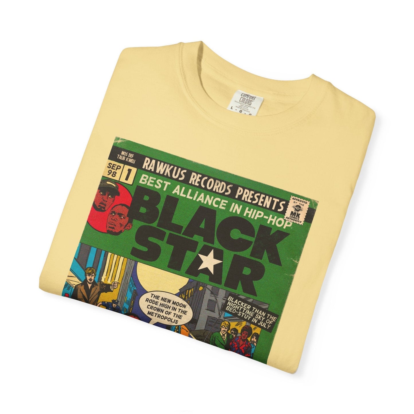 Black Star - Unisex Comfort Colors T-shirt Fine Art Of MK