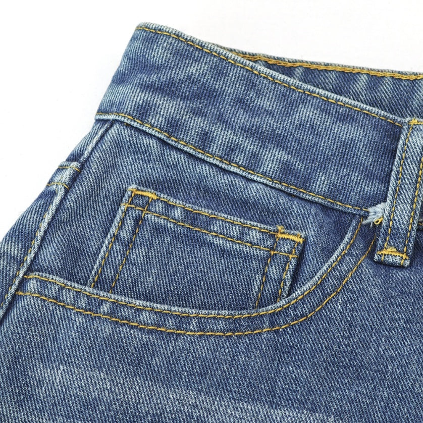 Women's High-Waist Jeans, Straight-Leg Drip Haven