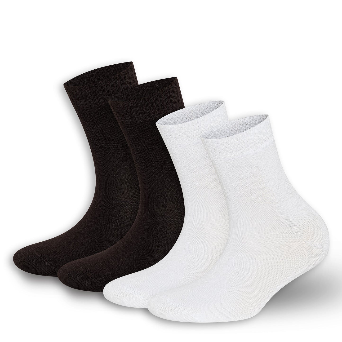 Men’s & Women’s Bamboo Diabetic Ankle Socks 4-Pack Bambooven