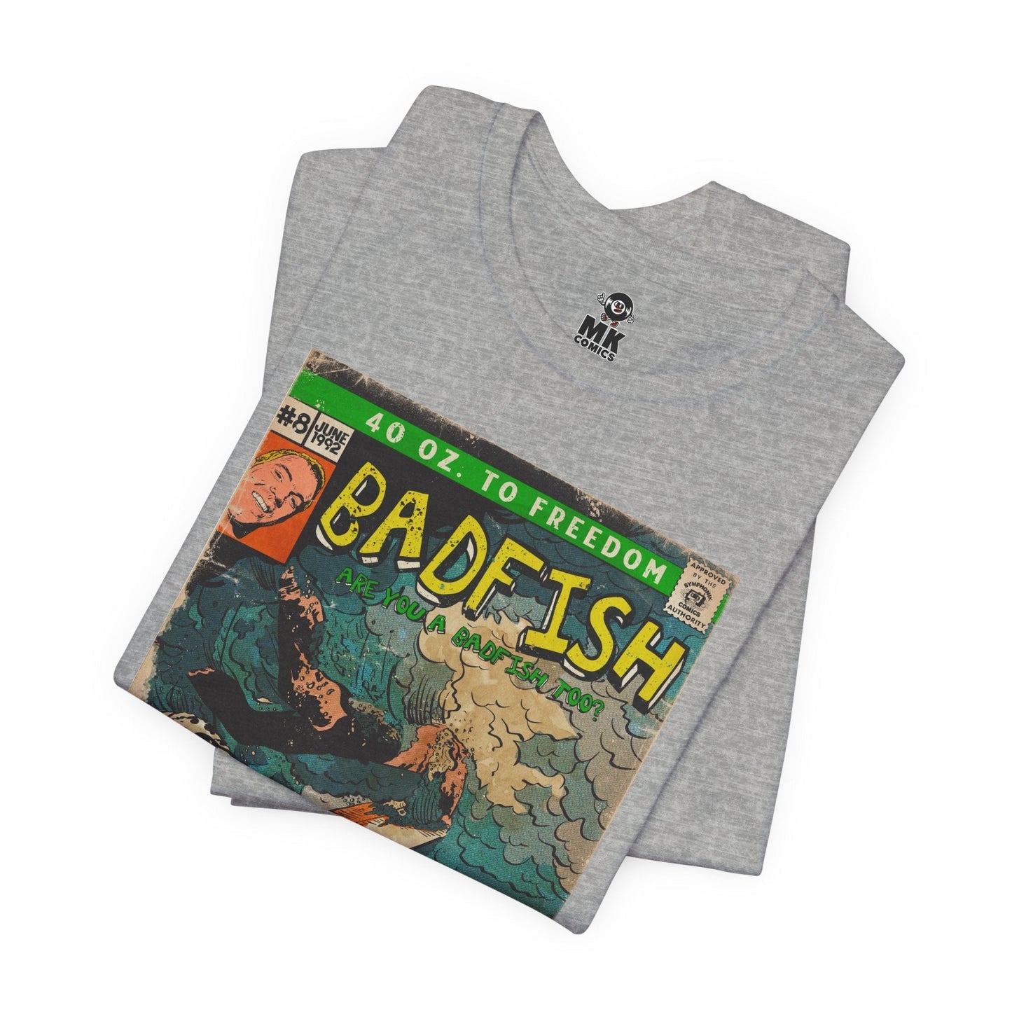 Badfish - Unisex Jersey Short Sleeve Tee Fine Art Of MK