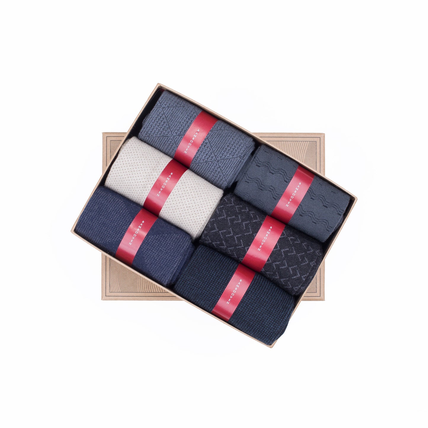 Men’s Bamboo Dress & Trouser Socks 6-Pack - 594 Bambooven