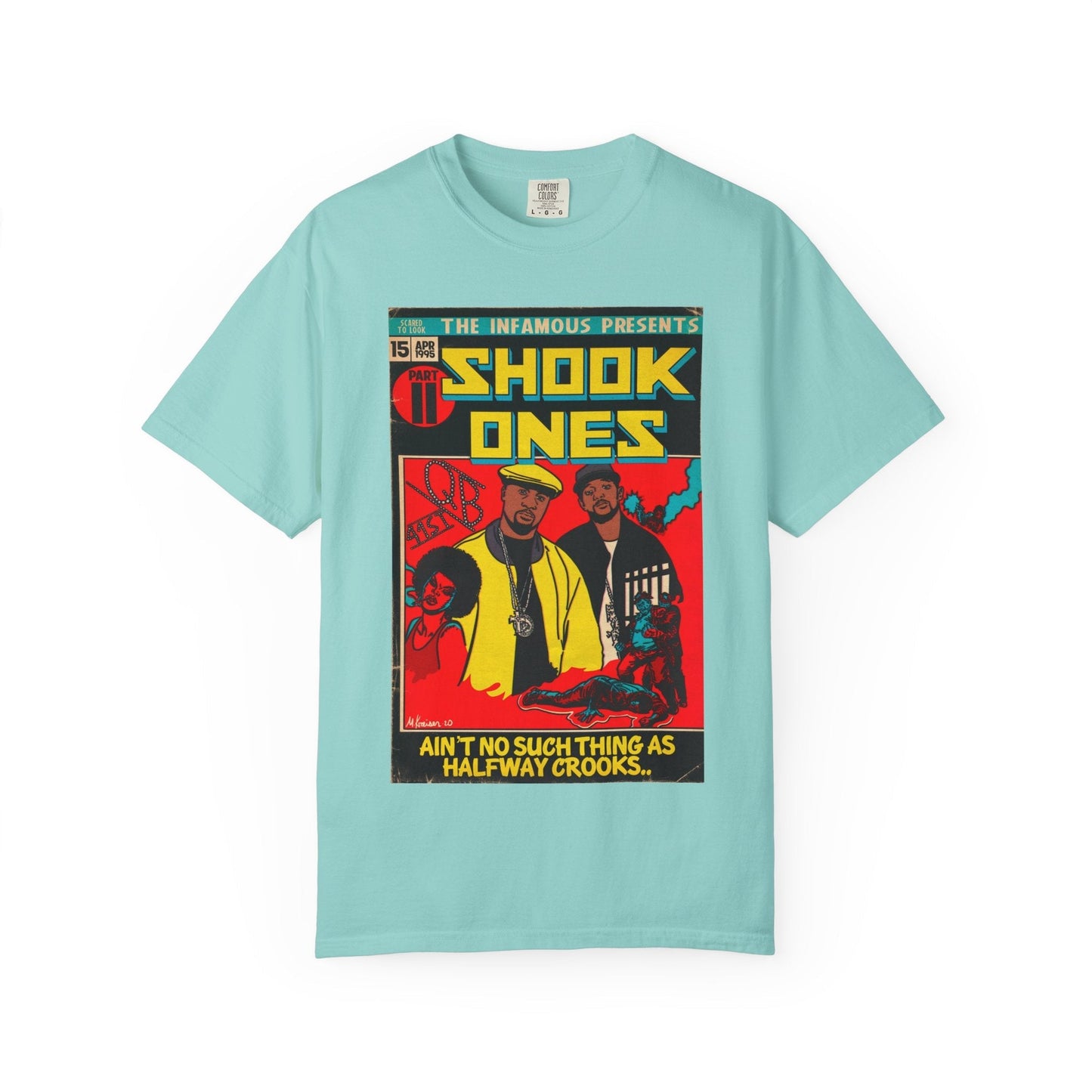 Shook Ones - Unisex Comfort Colors T-shirt Fine Art Of MK