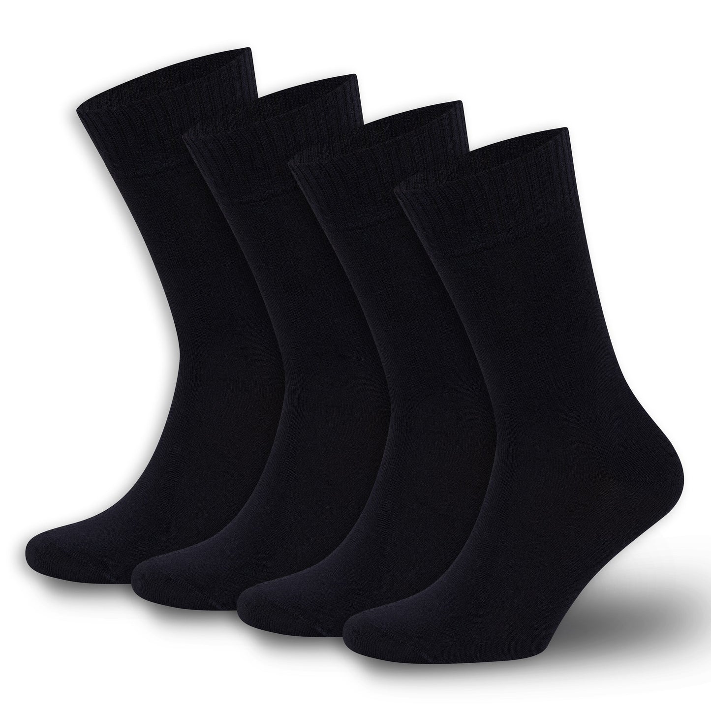 Men’s & Women’s Bamboo Diabetic Crew Socks 4-Pack Bambooven