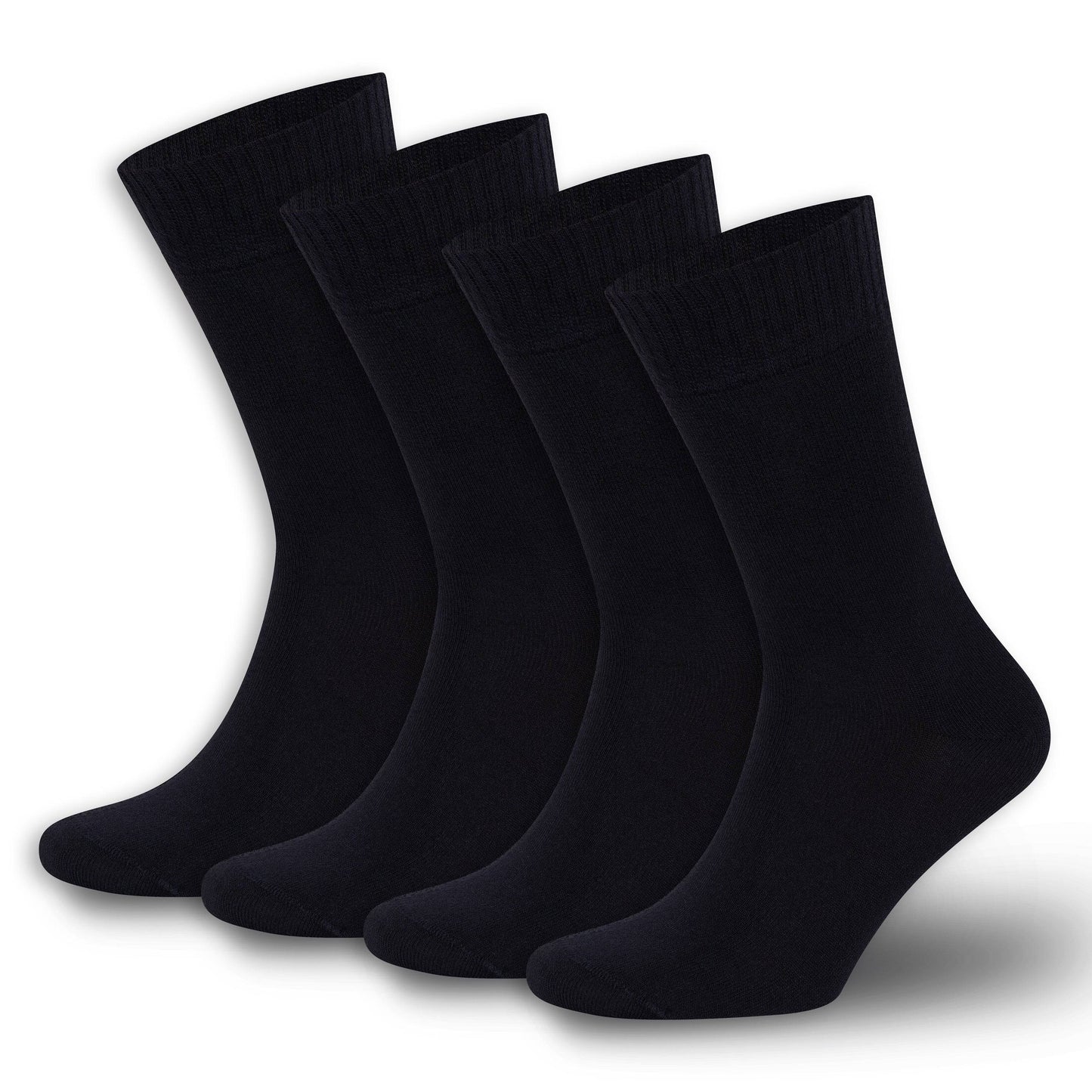 Men’s & Women’s Bamboo Diabetic Crew Socks 4-Pack Bambooven