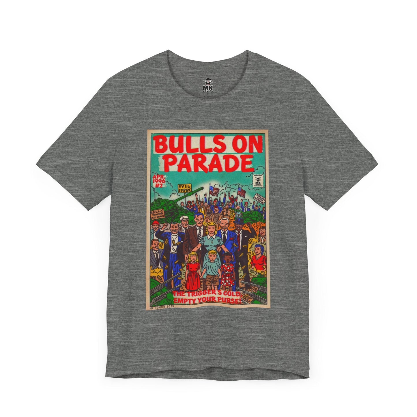 Bulls Parade - Jersey Short Sleeve Tee Fine Art Of MK