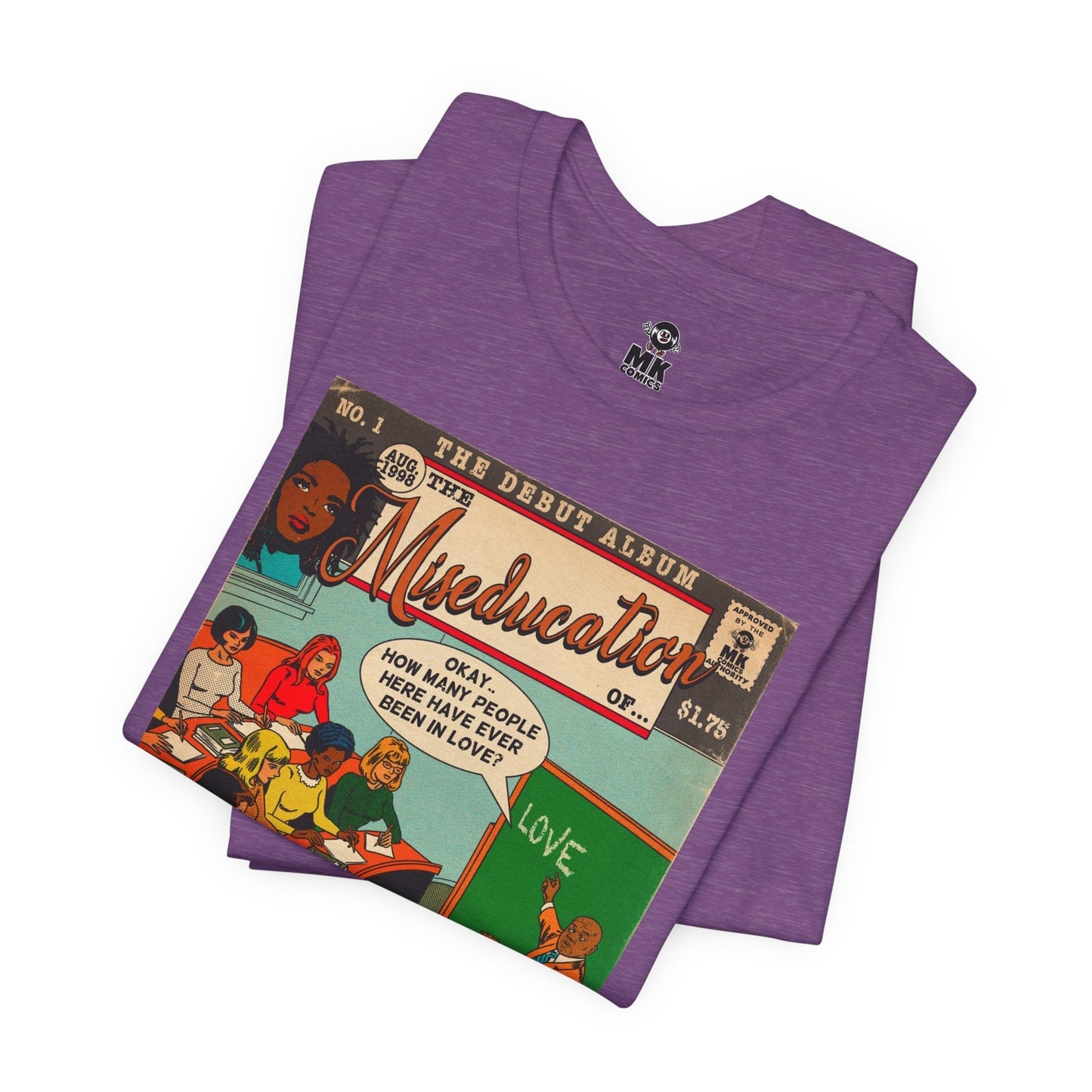 The Miseducation of… - Unisex Jersey Short Sleeve Tee Fine Art Of MK