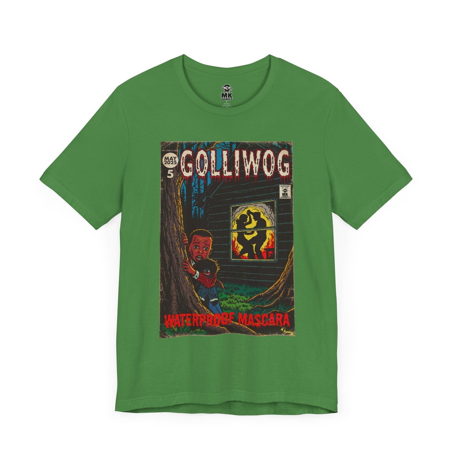 Waterproof Mascara - Golliwog - Unisex Jersey Short Sleeve Tee Fine Art Of MK