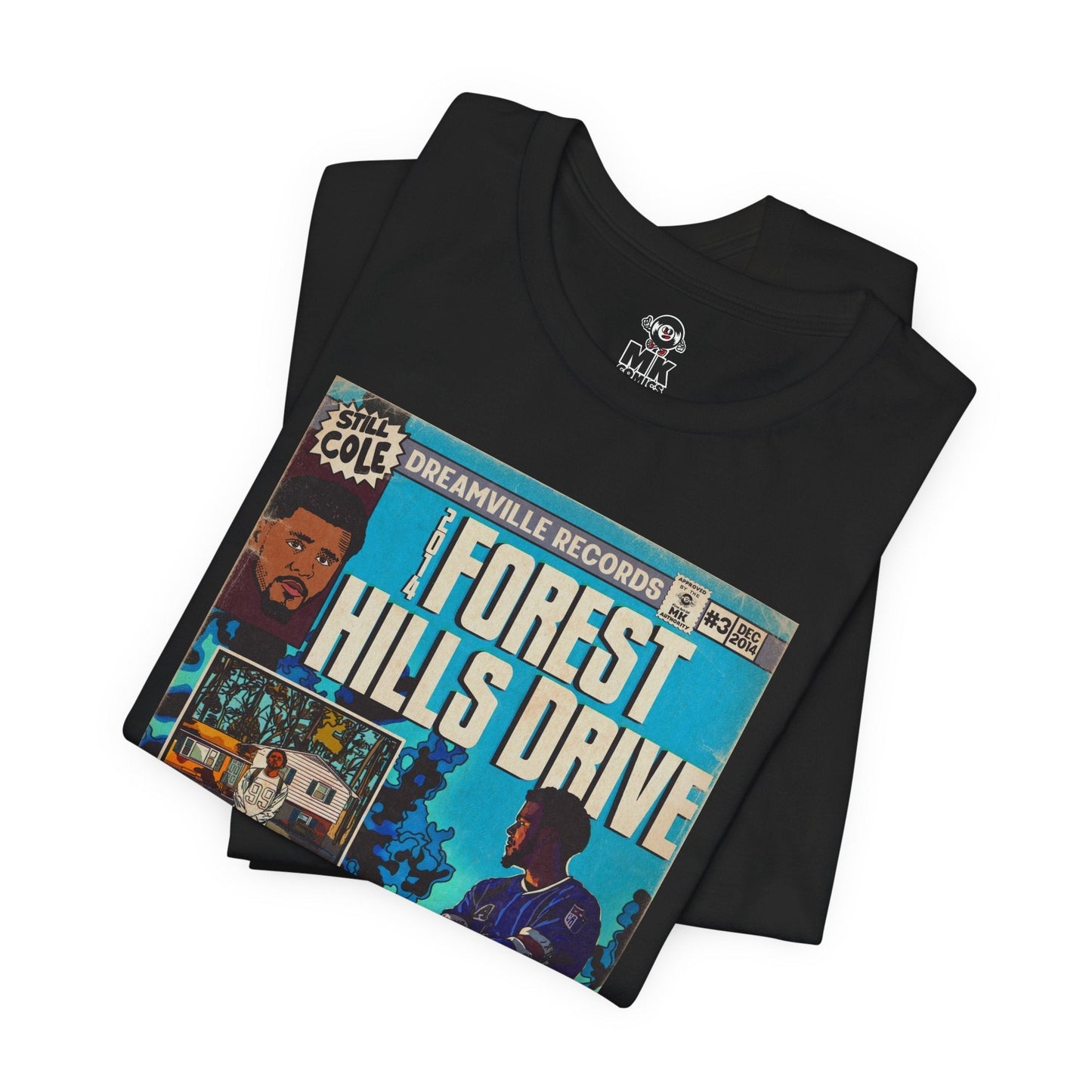 2014 Forest Hills Drive - Comic Book Art - Unisex Jersey Short Sleeve Tee Fine Art Of MK