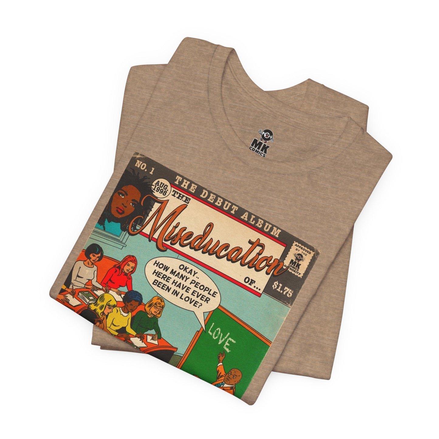 The Miseducation of… - Unisex Jersey Short Sleeve Tee Fine Art Of MK