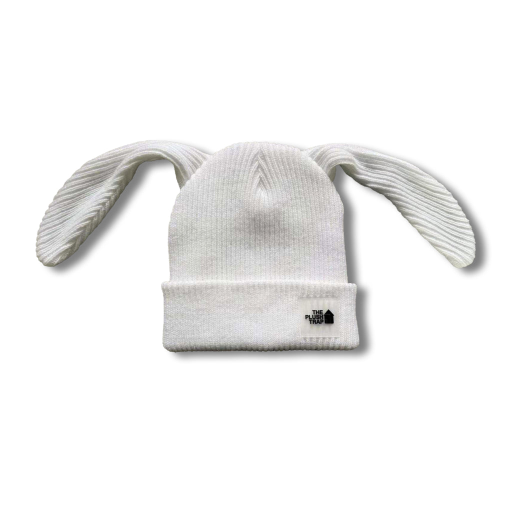 Satin Lined Bunny Beanie plushtrap