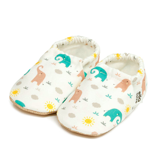 Ella Bonna Baby Moccasins, Slippers, Elephant Ella Bonna Baby