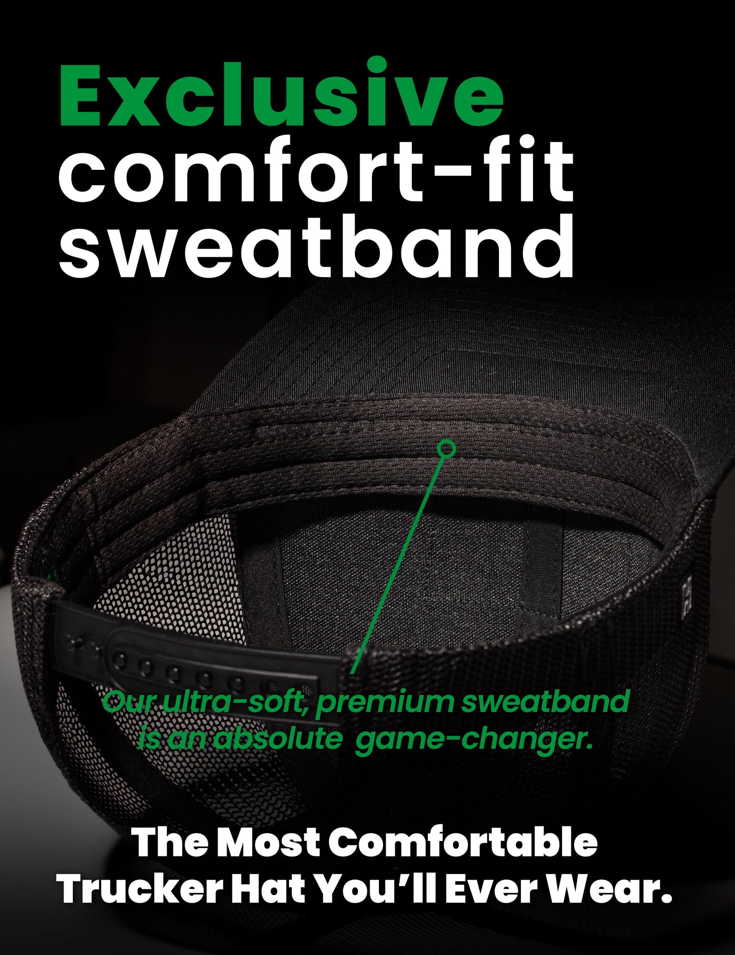 John 3:16 Trucker Hat | Black Christian 3D Puff Snapback