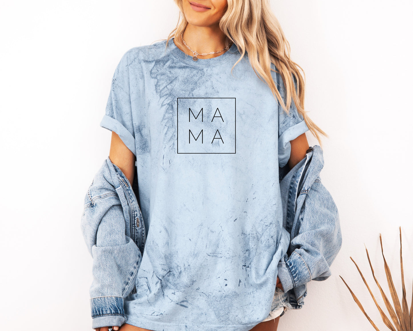 Mama Comfort Colors T Shirt (Square/Boxed) Verita Culture