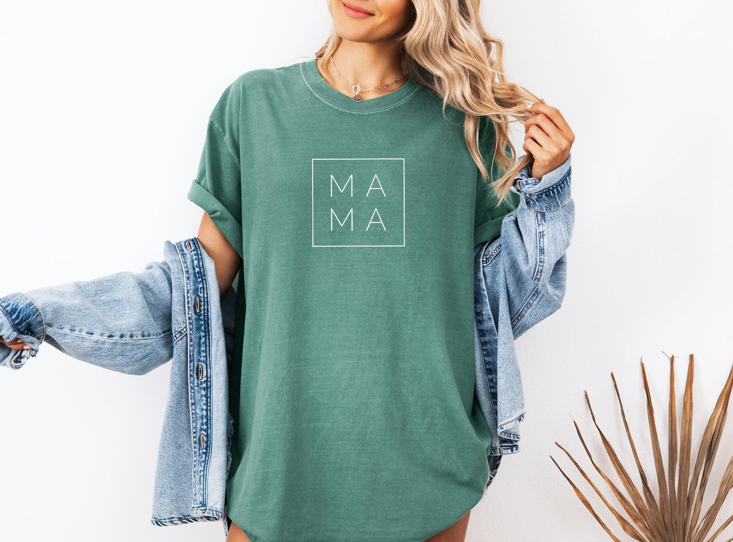 Mama Comfort Colors T Shirt (Square/Boxed) Verita Culture